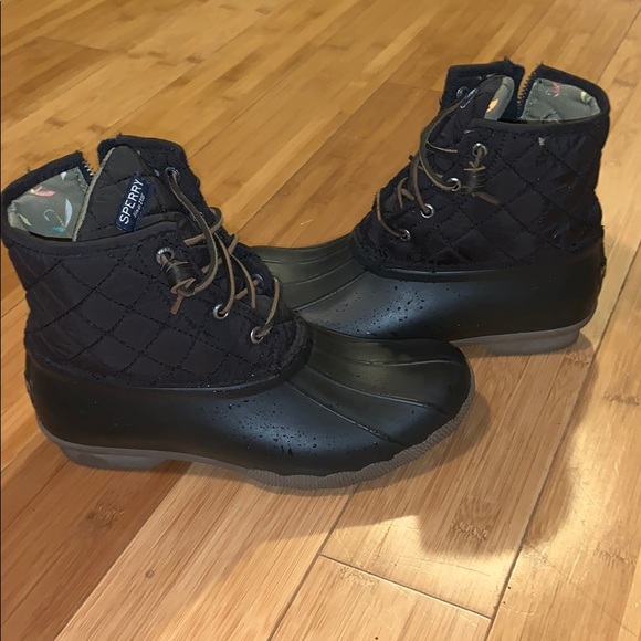 Sperry Shoes - Sperry Womens Saltwater Quilted Waterproof Winter